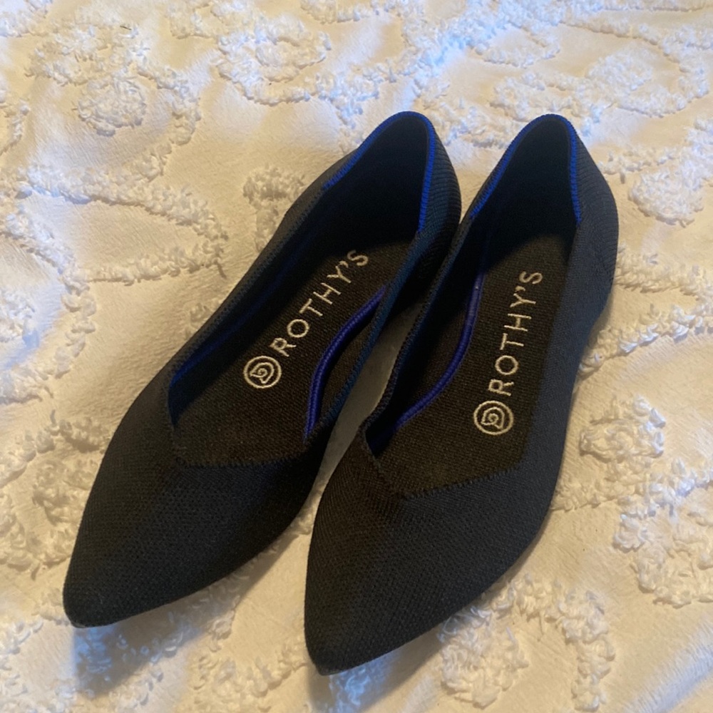 Rothy’s black size 7 EUC